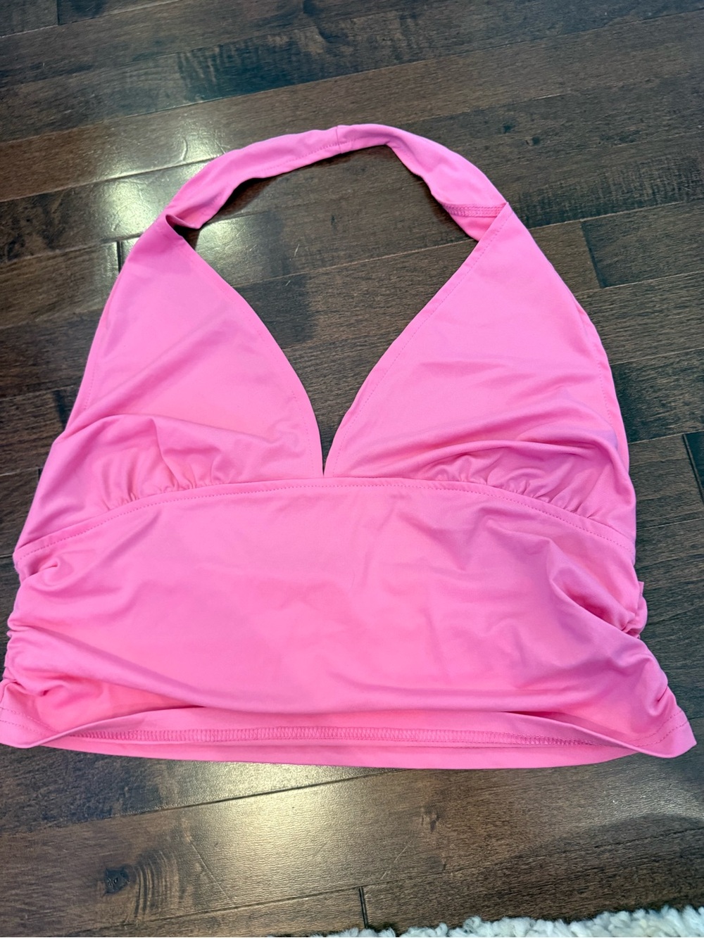 Pink halter tank